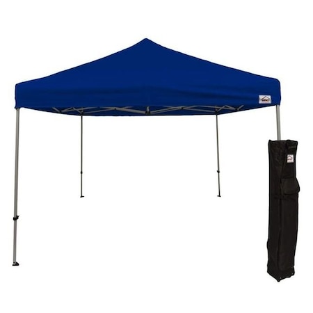 Impact Canopy Evento Kit 10 FT x 10 FT, Steel Canopy with Roller Bag , Blue 040350013